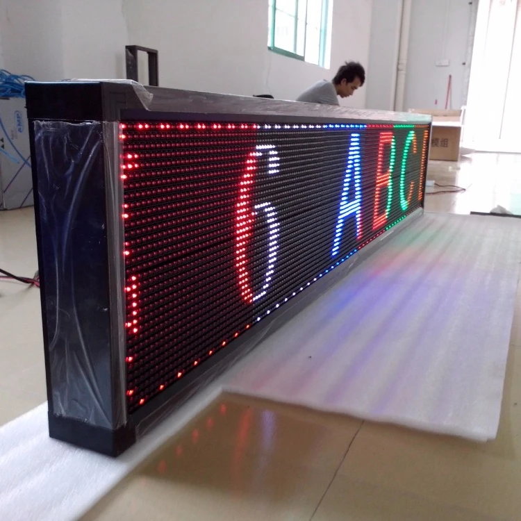 free led sign board programming software