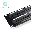 Factory Supply 19" Rj45 Cat6 Patch Panel UTP Ethernet Patch Panel