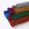 Christmas Decoration Color Tinsel Metallic Glitter Chenille stem