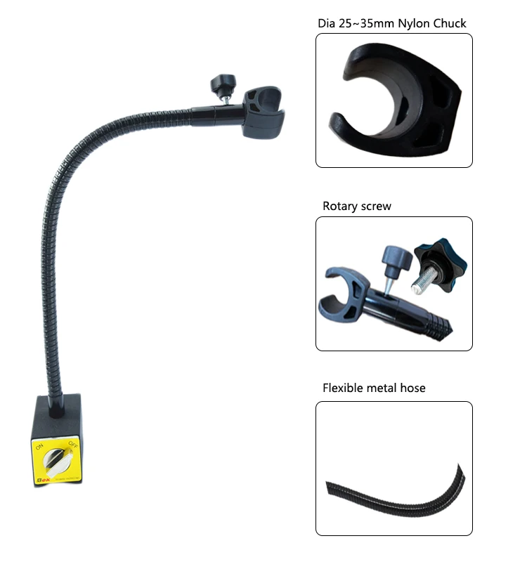 Factory wholesale metal flexible gooseneck Tube Arm for flashlight microscope support