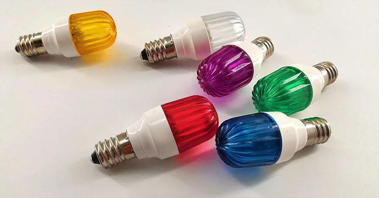 220v Mini Smart Light Bulb Led Lights Christmas Decoration Outdoor Colorful E14 Led Bulb Lamp