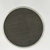 Black wire sintered filter disc with welded edge