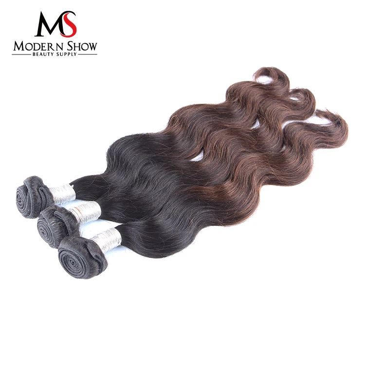 Body Wave Ombre Hair Extension Wholesale Unprocessed Virgin Milky