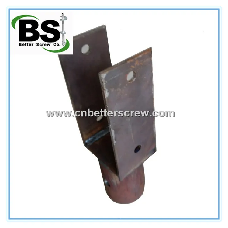 Round Tubular Helical Anchor for Basement Foundation