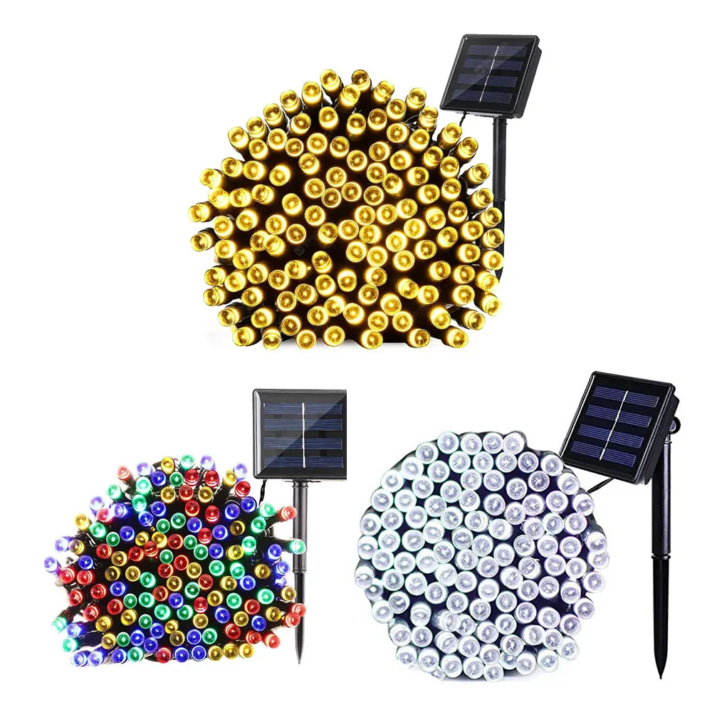 Factory price solar powered fairy outdoor party led light