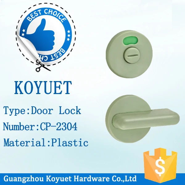 Wholesale Factory Bathroom Cubicle Wc Toilet Plastic Door Lock Ttaly