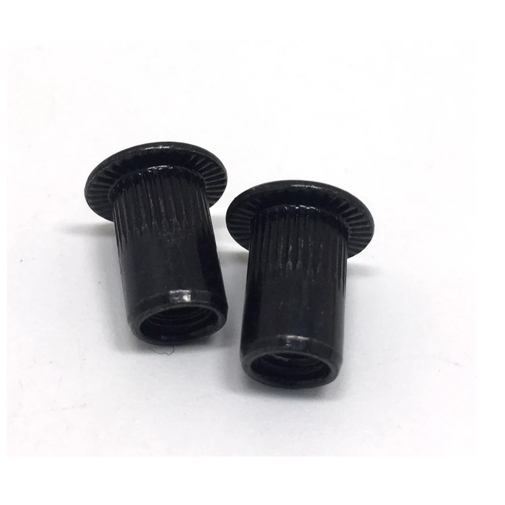 M3 M4 M5 M6 M8 M10 M12 Threaded Steel Black Oxide Ribbed Body Twist