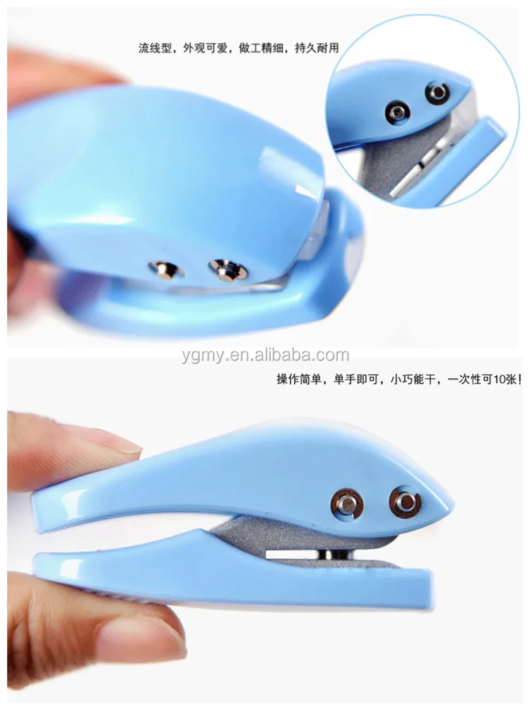 single hole mini hole puncher hand