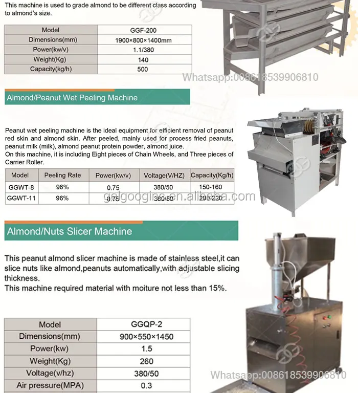 Automatic Hazelnut Shelling Machine Pistachio Sorting Palm Kernel