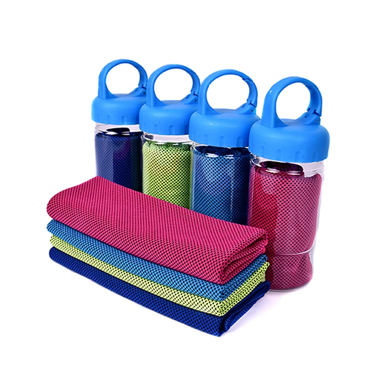 Instant cooling relief towels microfiber cloth camping running ice chilly towel outdoor travel microfiber cooling sport towels