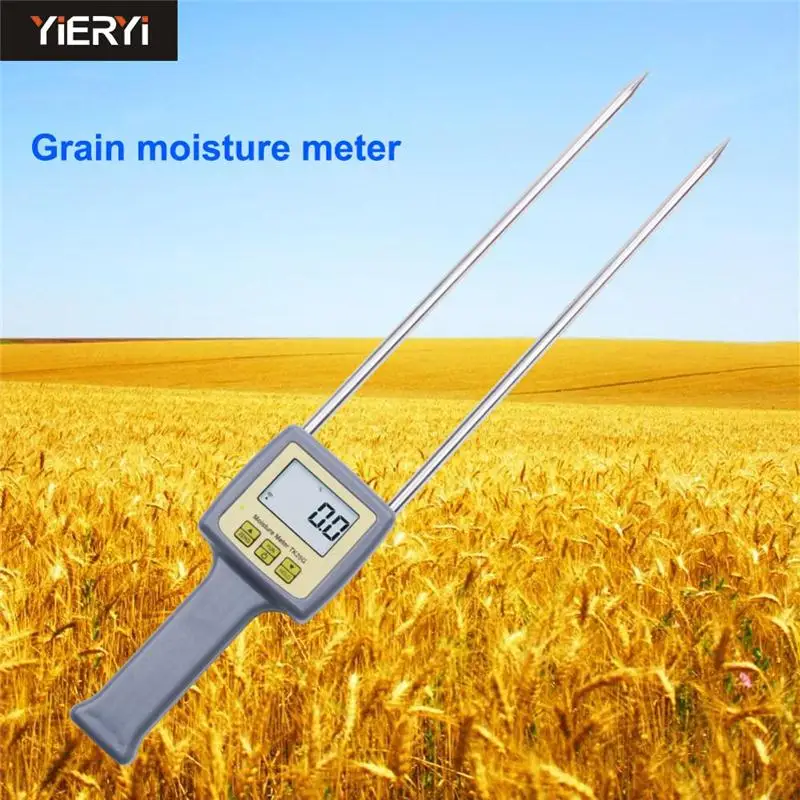 Digital Grain Moisture Meter Wheat,Corn,Beans,Rice,Oats 6 kinds tester TK100G 