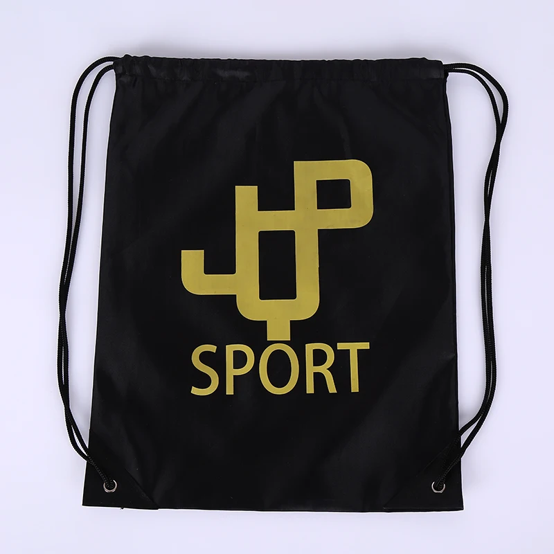 Waterproof Wholesale Polyester Drawstring Backpack Luggage Bag Shopping