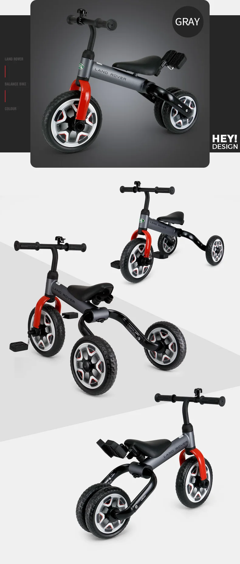 2 in 1 trike balance bike