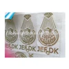 custom electroform sticker, embossed metal sticker price nickel electroforming metal logo sticker