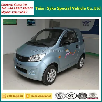 China Cheap Mini Electric Car 100km Mileage 2 Seats Electric Car