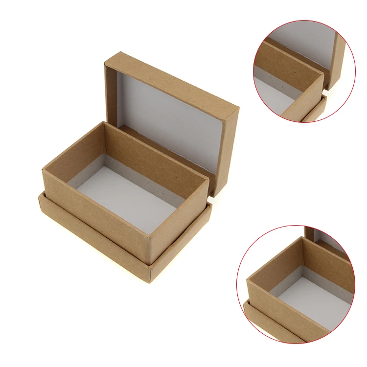 Wholesale Tea Cup And Saucer Box Design Brown Kraft Paper Boxes For Tea