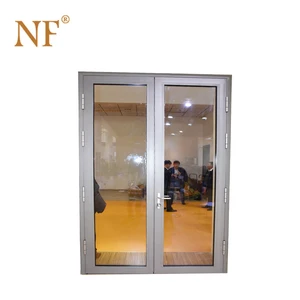 Used Exterior French 48 Inches Swinging Doors With Roto Hardware For Sale