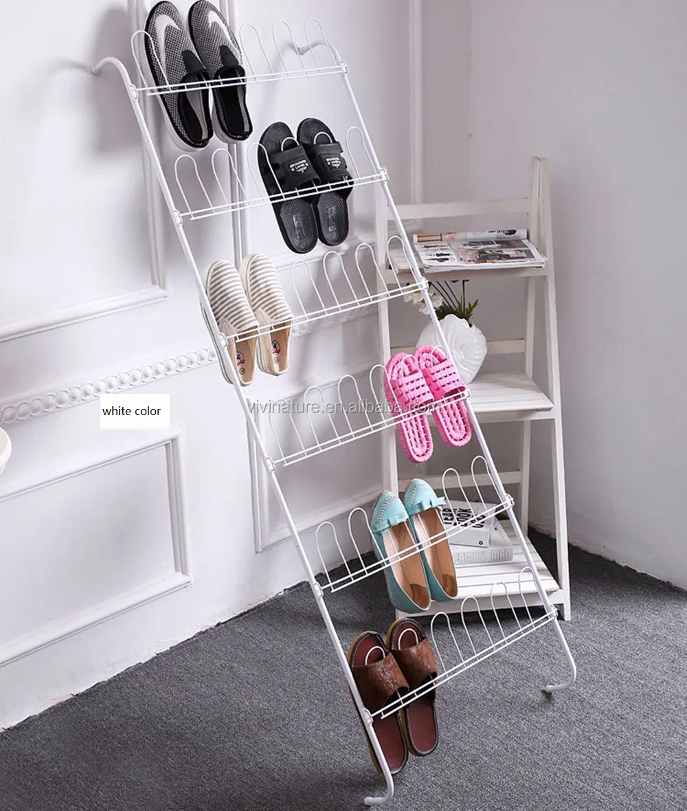 Over The Door Shoe Storage Rack With Metal Wire For 40 Pairs Buy Over