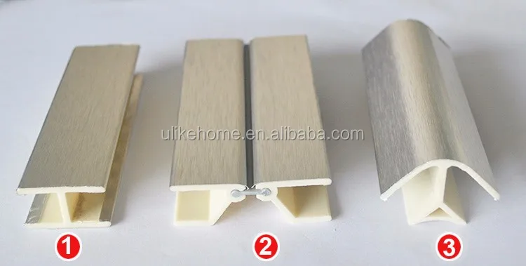 Kitchen Cabinet Aluminum Foil Plastic Plinth 80mm, 100mm, 120mm, 150mm