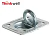 Recessed Pan Fitting D Ring Tie-Down Anchor with Large Square