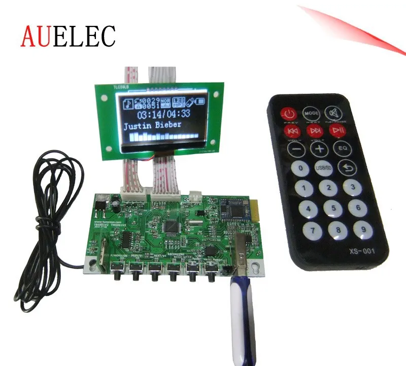 Auelec Wireless Usb Bluetooth  Audio  Amplifier Pcb  Board 