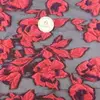 Black surface Jacquard Fabrics Textiles 30%Nylon 70%Polyster,