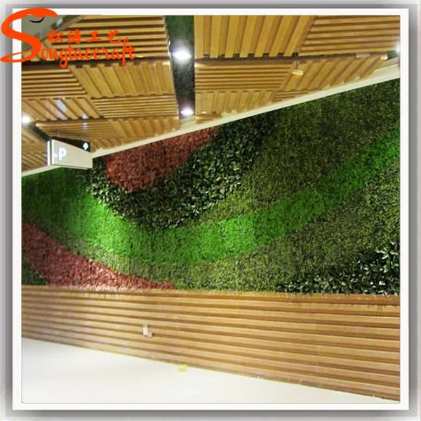 Alfombra De Plástico Artificial Para Decoración Del Hogar,Hierba Verde