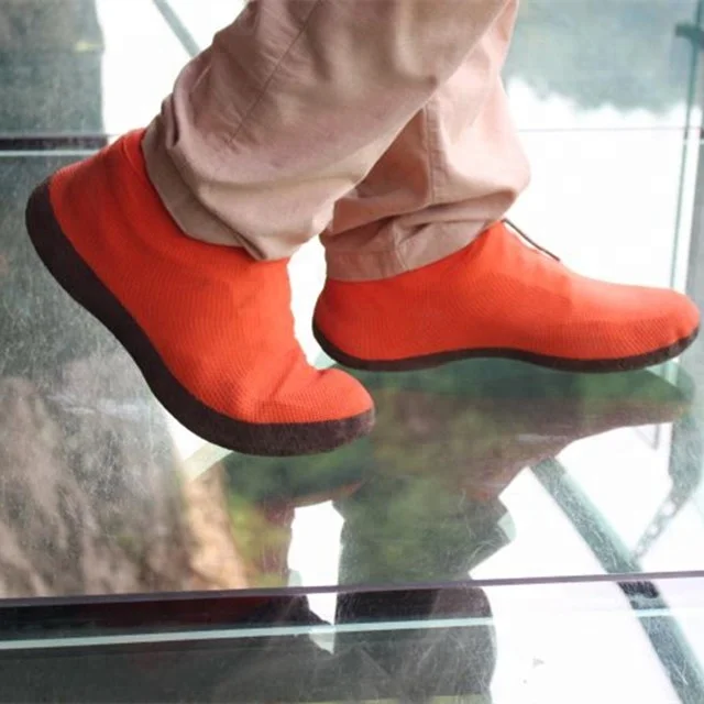 
wholesale durable use waterproof rubber shoe cover slip resistance with high quality Natural latex high elastic rain socks 