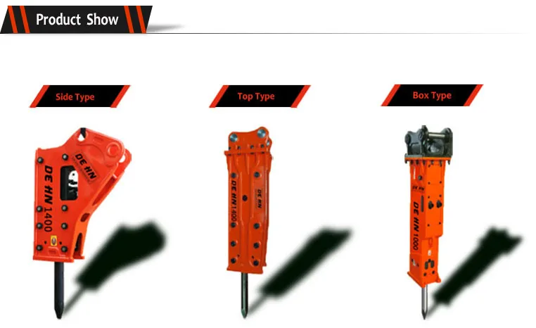 Soosan SB43 hydraulic breaker for mini excavator