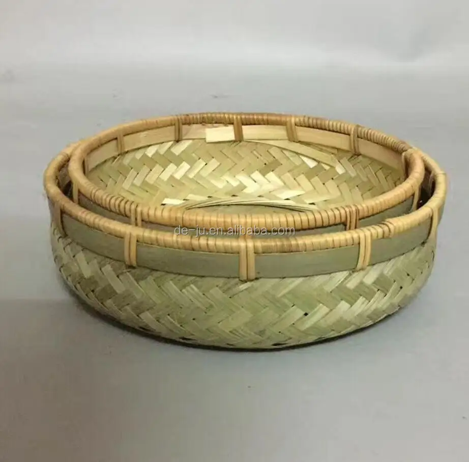 Handcrafted Natural Bamboo Container With Lid - Buy Bamboo Container ...