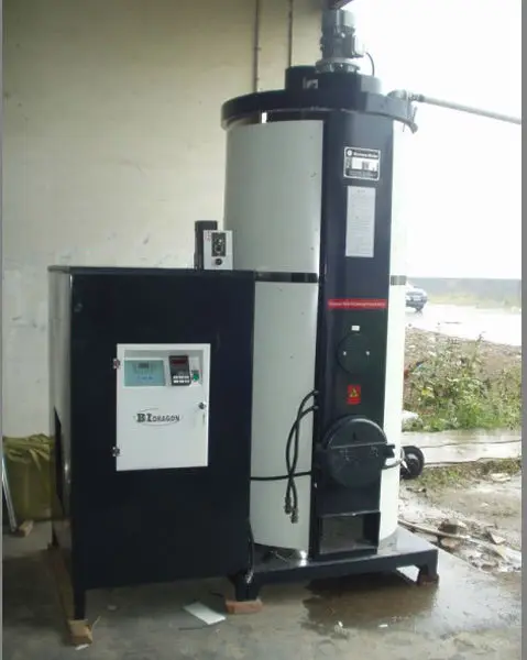 vertical biomass boiler