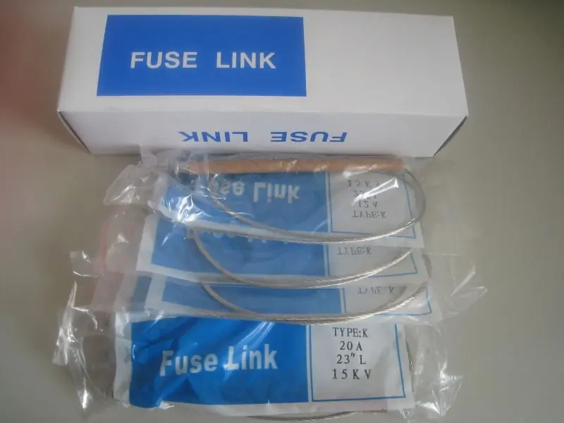 High Voltage K Type And Type Removable Button Head Fuse Link