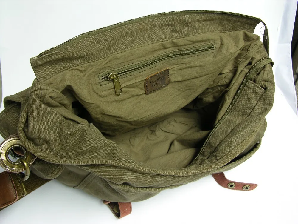 2810 Vintage Style Canvas Satchel Bag For Men Messenger Bag Buy