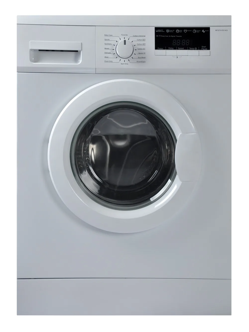 7kg a    front loading fully automatic washing machine with spin