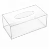Tissue Dispenser Box Cover Holder Clear plexiglass Rectangle Napkin Organizer acrylic tissue box