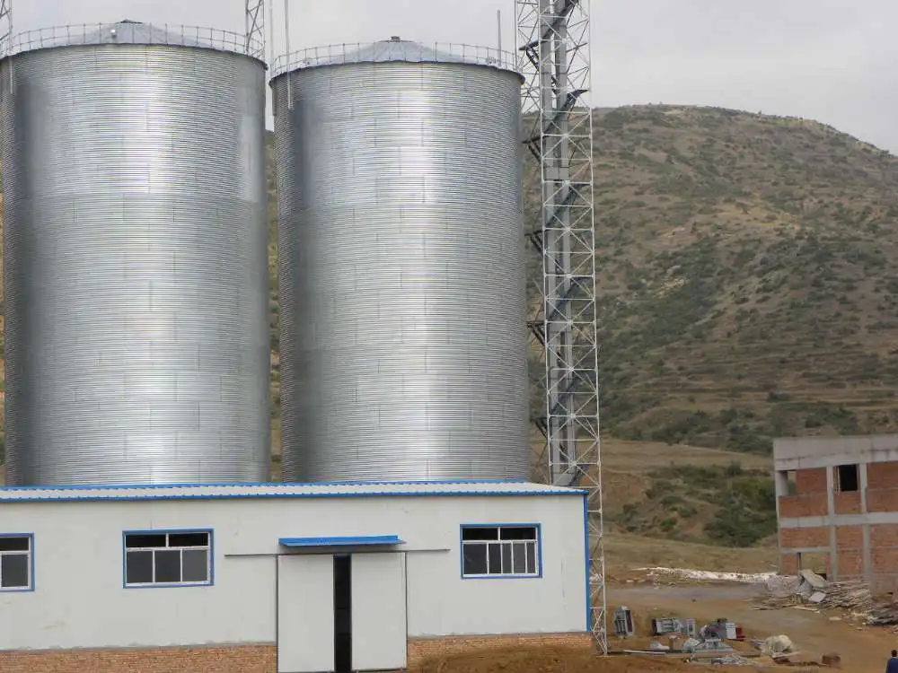 500 To 10000 Tons Grain Storage Silo For Sale Grain Silo Manufacturers