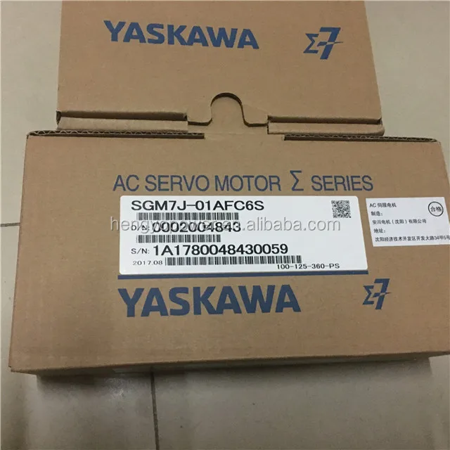 YASKAWA SGM7J-02AFC6S AC SERVO MOTOR 