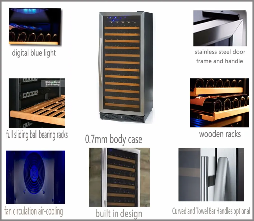 Wine Display Built In Wine Cooler Fridge Buy Built In Wine