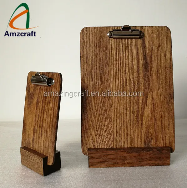 Rustic Wooden Clipboard Restaurant Menu Boards Holder Buy Rustic Wood