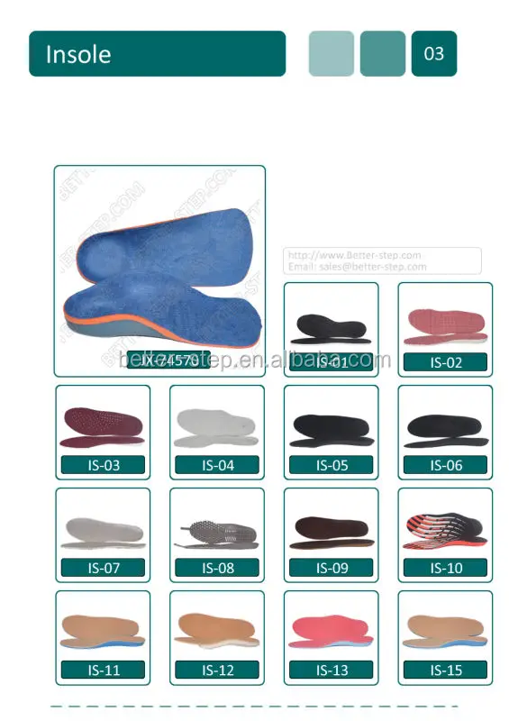 high arch support insole