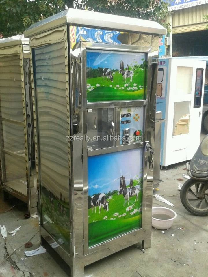 Full Automatic Fresh Milk Vending Machine/milk Dispenser Machine For