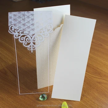 Pocket Shape Powder Decorated Luxurious Plastic Wedding Invitation Pocket Shape Powder Decorated Luxurious Plastic Wedding Invitation Cards