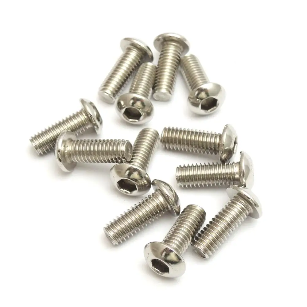 CNC Windscreen Fairing Bolts Kit Fastener Clips Screws For Buell 1190RS Silver