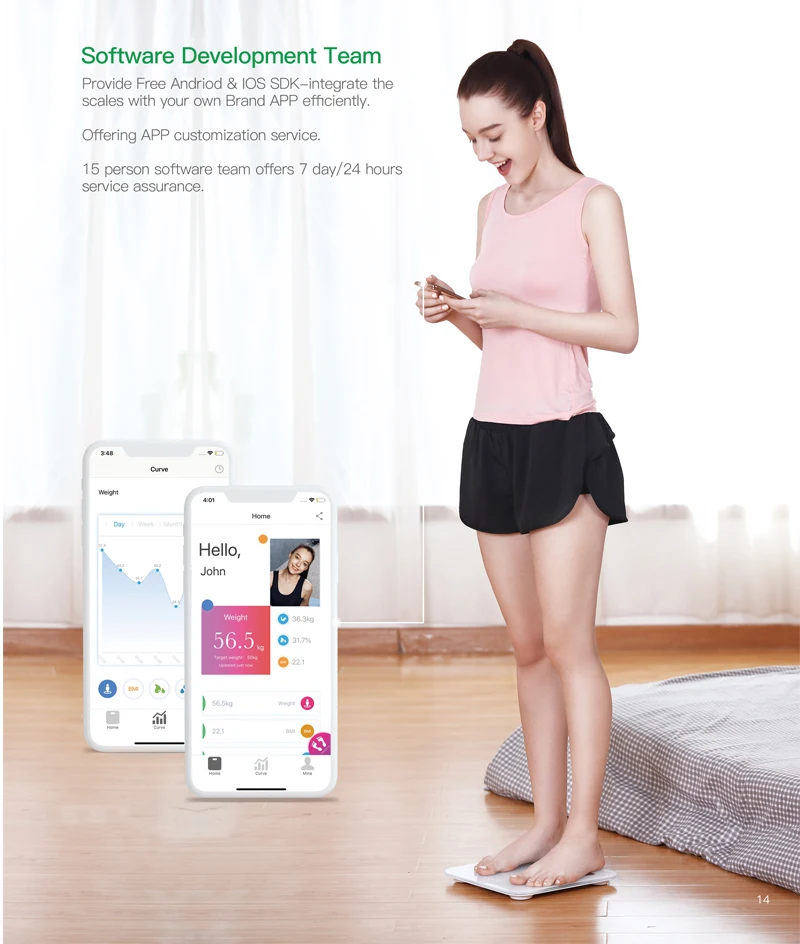 Bathroom scale APP