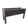 hot selling big ceramic flower pot Rectangle square outdoor planters