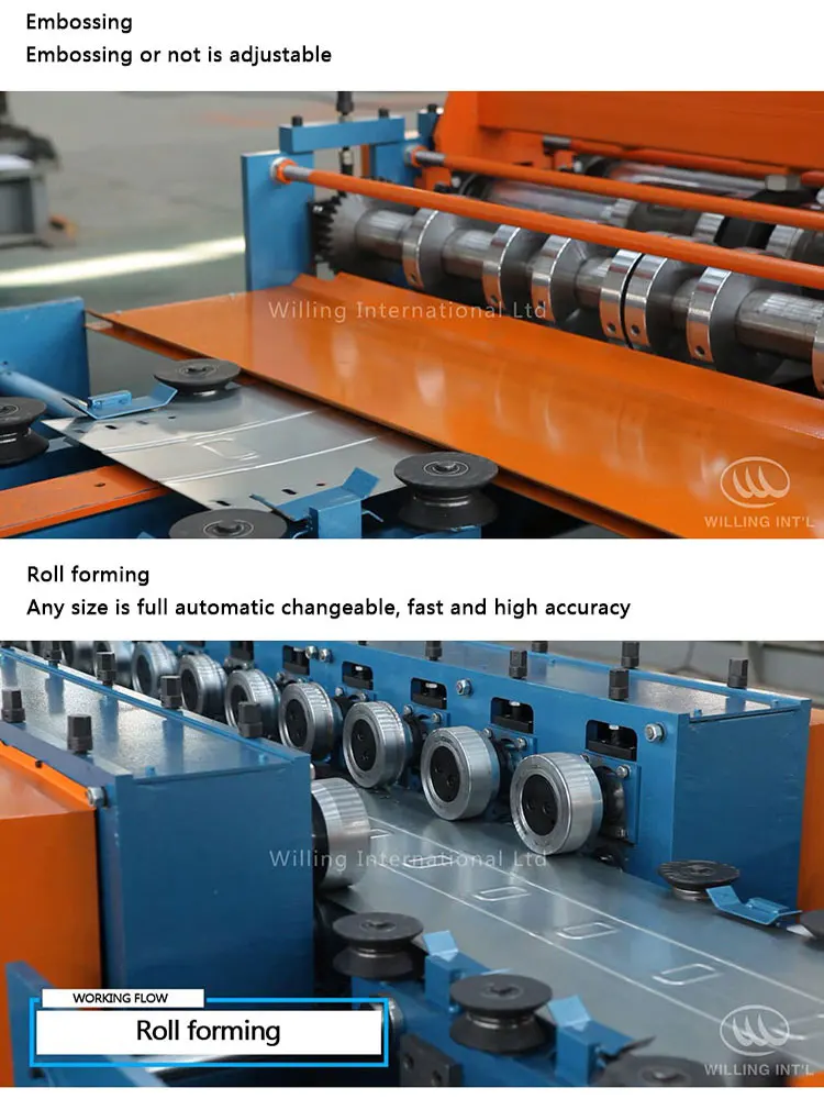 wire metal cable tray roll forming machine