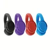 Small quantity stock premium sound effect free sample music rubber finished headphones with detachable cable