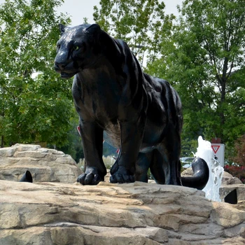 life size panther statue