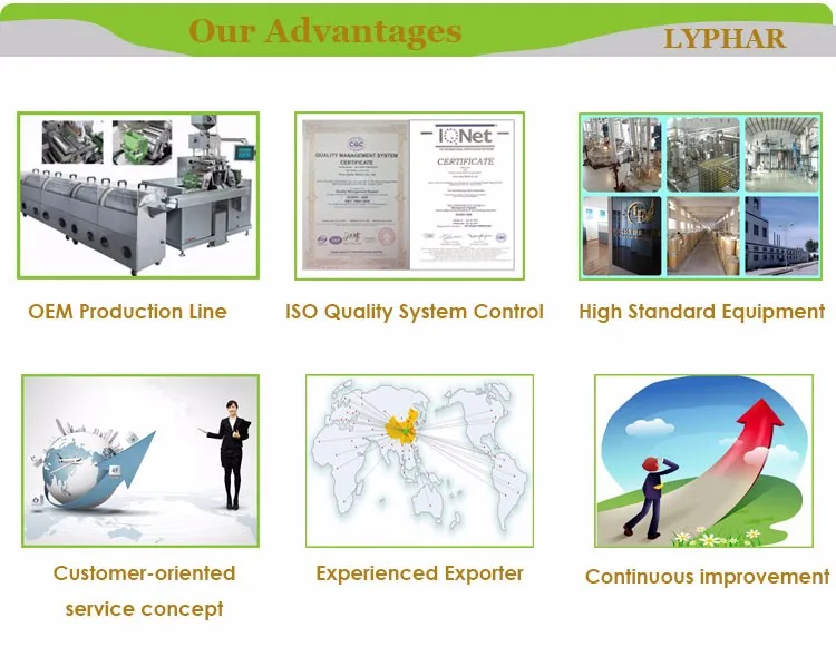 ISO Factory Lyphar Top Quality Mandelic Acid