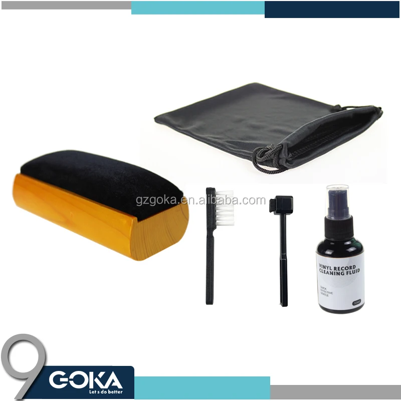 Complete 5 Piece Vinyl Record Cleaning Kit Includes